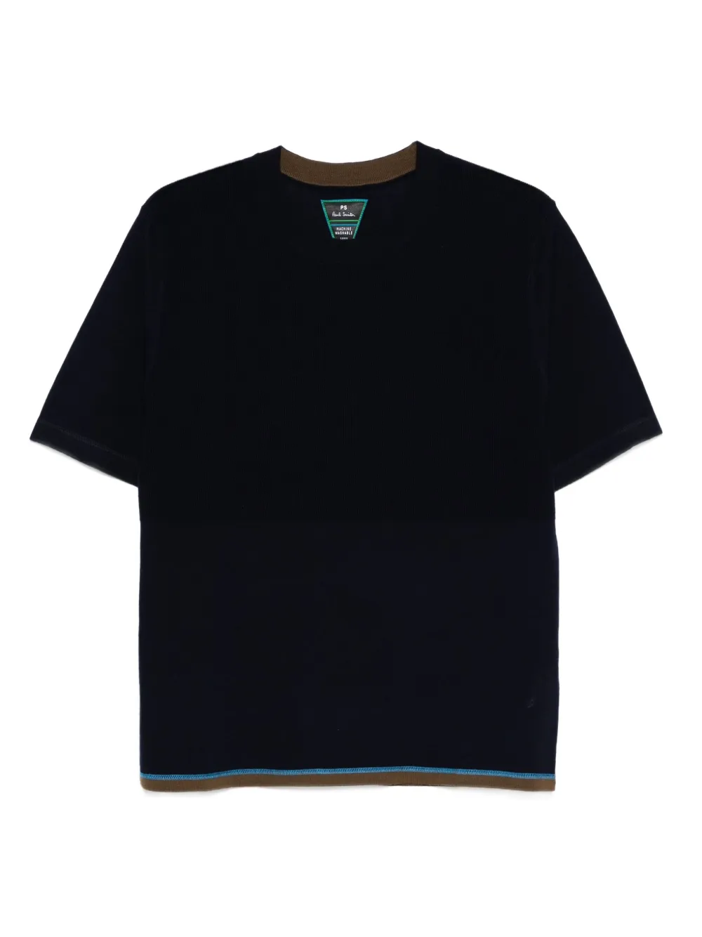 PS Paul Smith short-sleeve wool sweater | Blue | Image 1