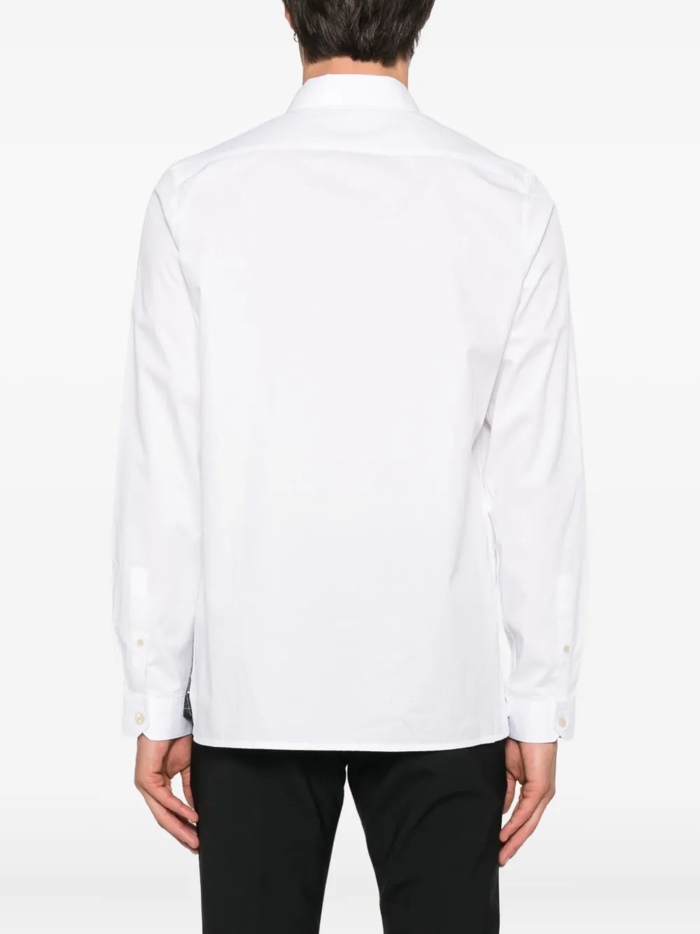 PS Paul Smith print cotton shirt Wit
