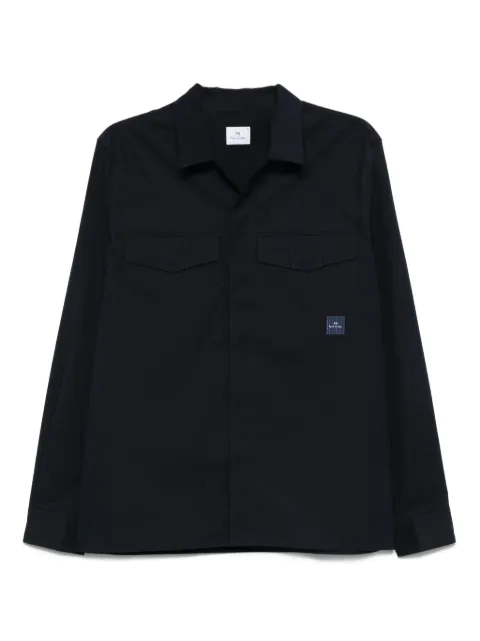 PS Paul Smith cotton-nylon double-pocket shirt