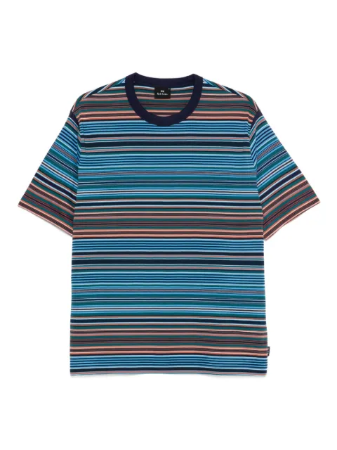 PS Paul Smith multi-stripe cotton T-shirt