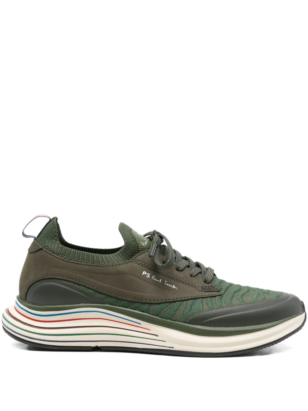 PS Paul Smith logo-print sneakers Green