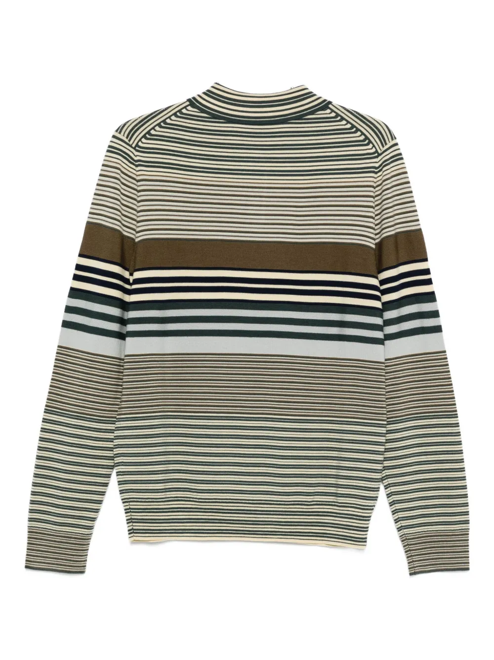 PS Paul Smith Gestreept poloshirt - Groen