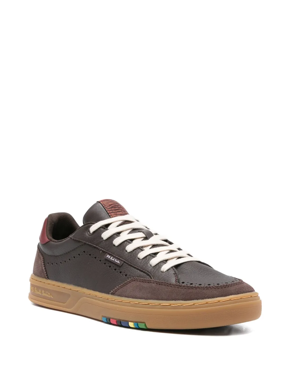 PS Paul Smith leather sneakers Brown