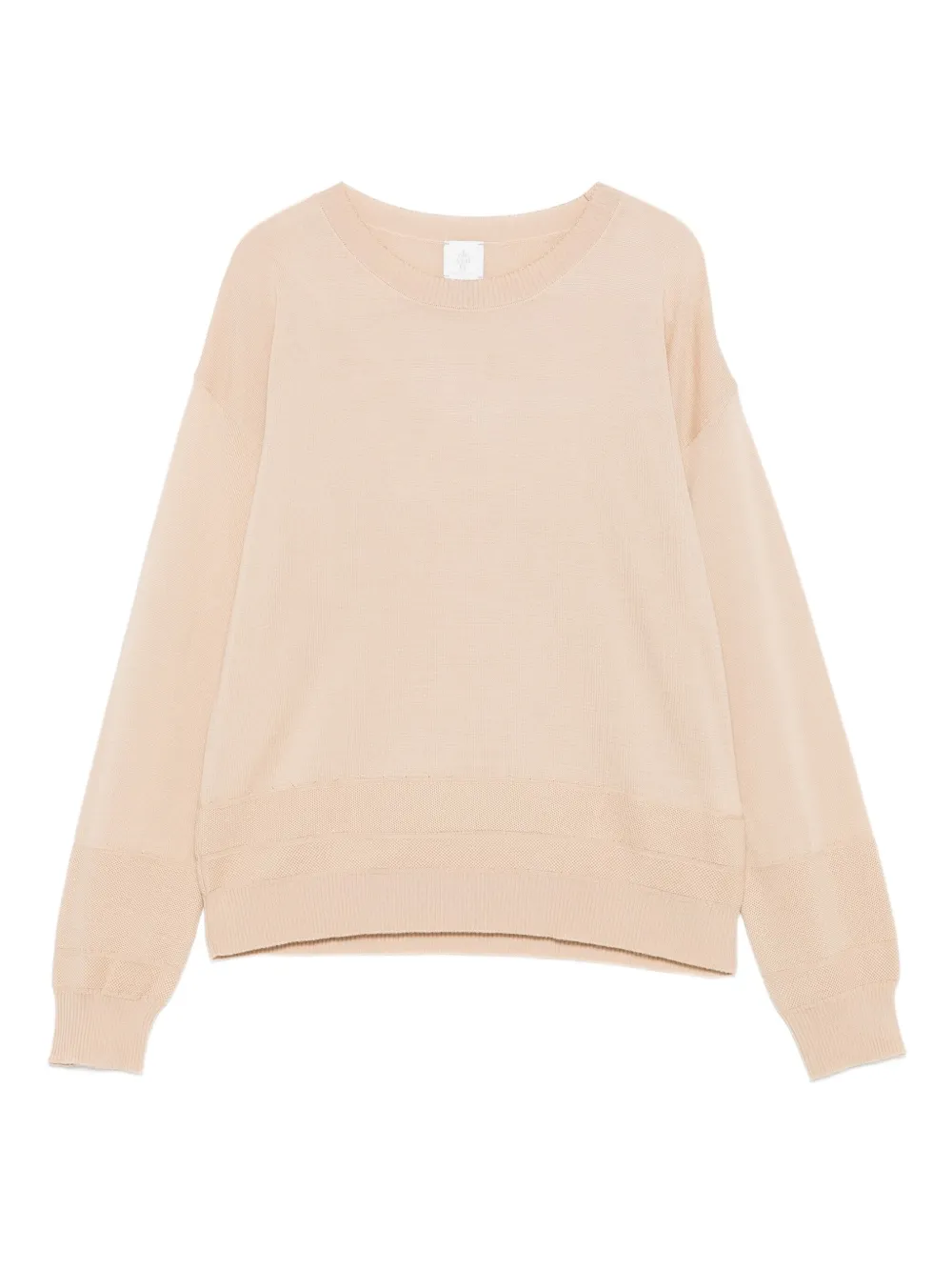 Eleventy Sweater met ronde hals Beige