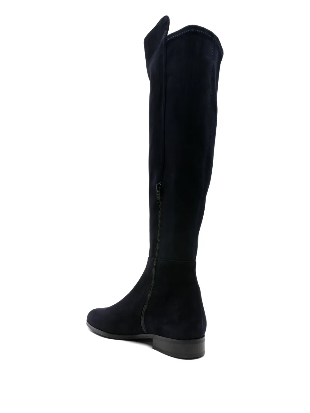 TRUMAN´S suede knee-high boots Black