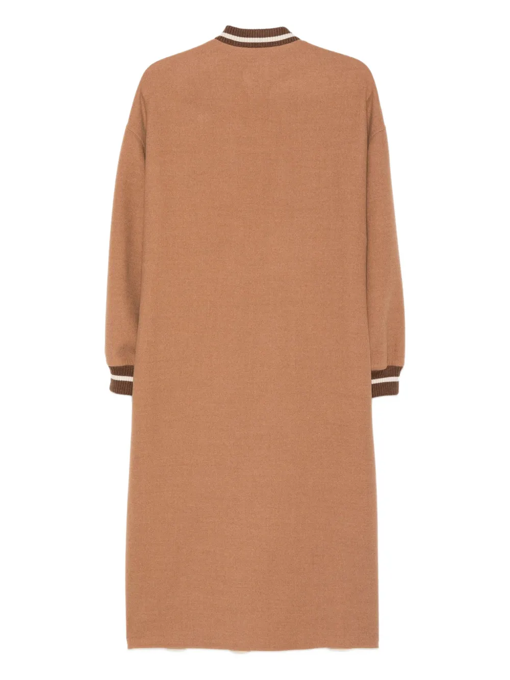 Eleventy ribbed-cuff wool coat | Single Breasted Coats | Image 2