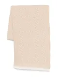 Eleventy textured-weave scarf - Neutrals