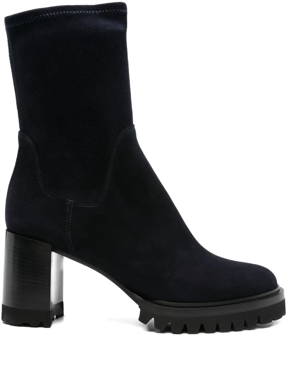 TRUMAN´S 80mm suede boots Blue