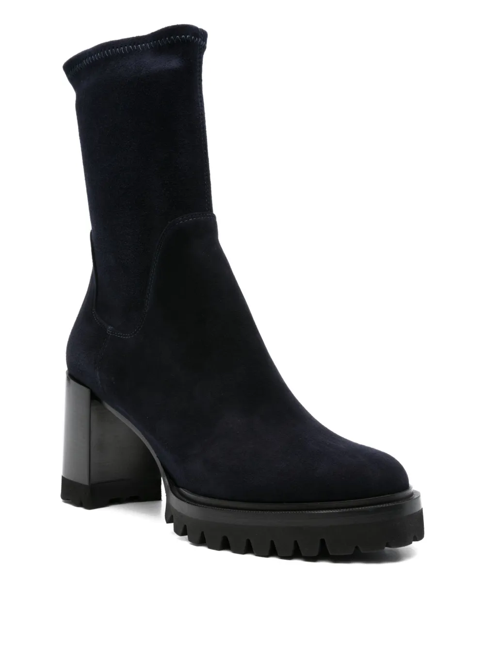 TRUMAN´S 80mm suede boots Blue