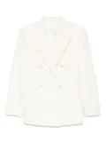 Eleventy double-breasted wool jacket - Neutrals