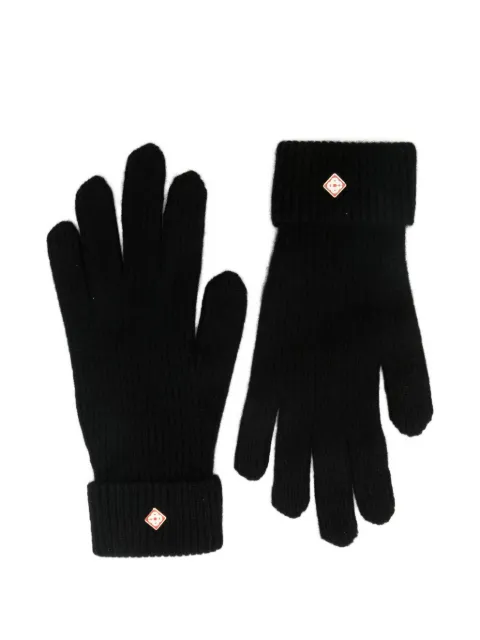 Casablanca guantes con logo en los puños
