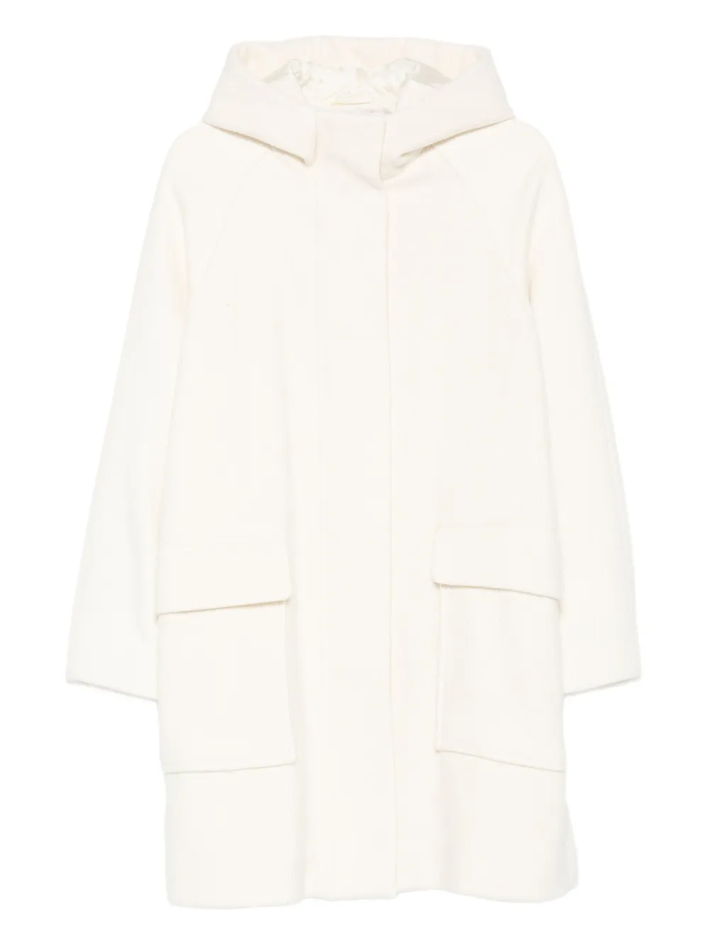 Eleventy hooded patch-pocket coat | Neutrals | Image 1