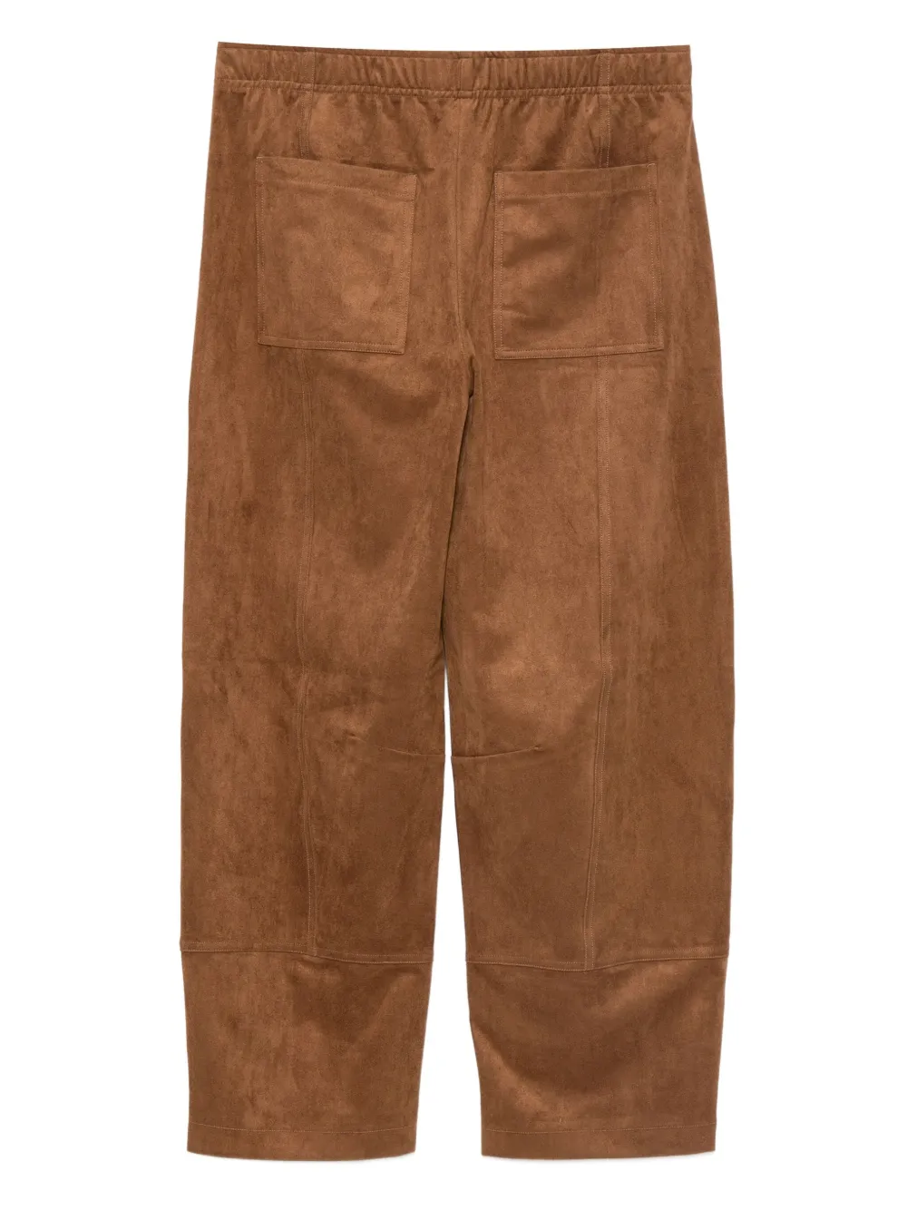 Cambio Broek met vlakken en zak - Bruin