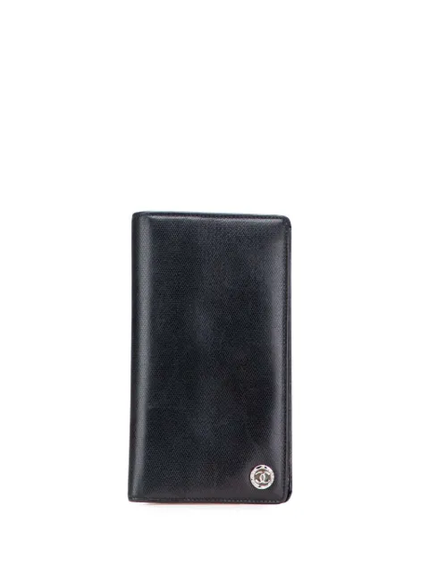 CHANEL Pre-Owned cartera larga con logo CC 2010-2011