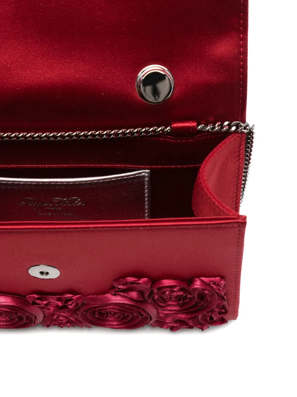 Rose-Embellishment Tote Bag