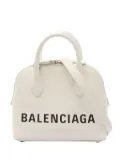 Balenciaga Pre-Owned 2003-2025 XXS Calfskin Ville Top Handle Bag satchel - White