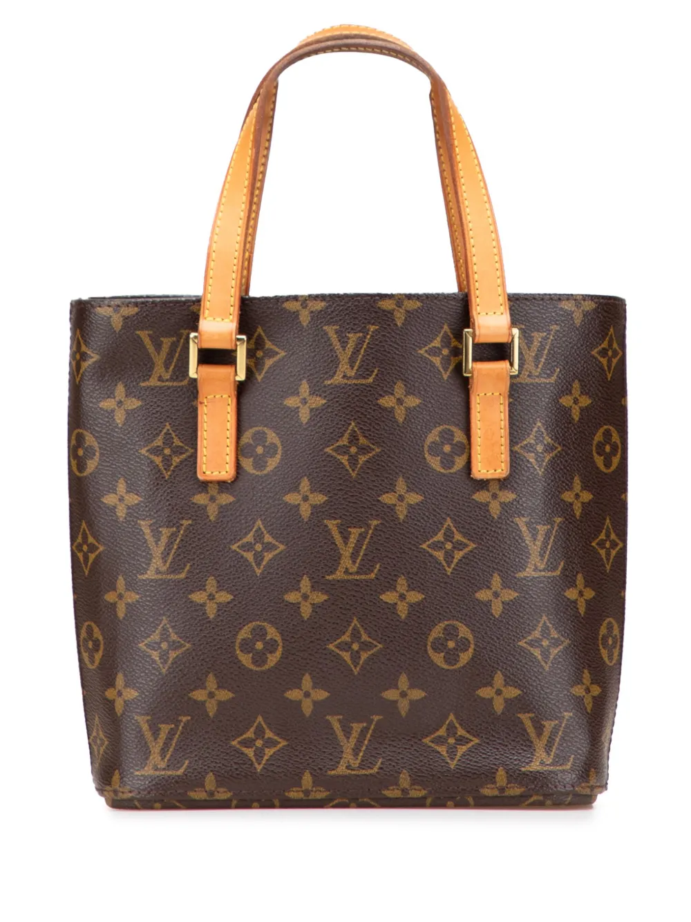 Pre-owned Louis Vuitton 2001 Monogram Vavin Pm Handbag In Brown
