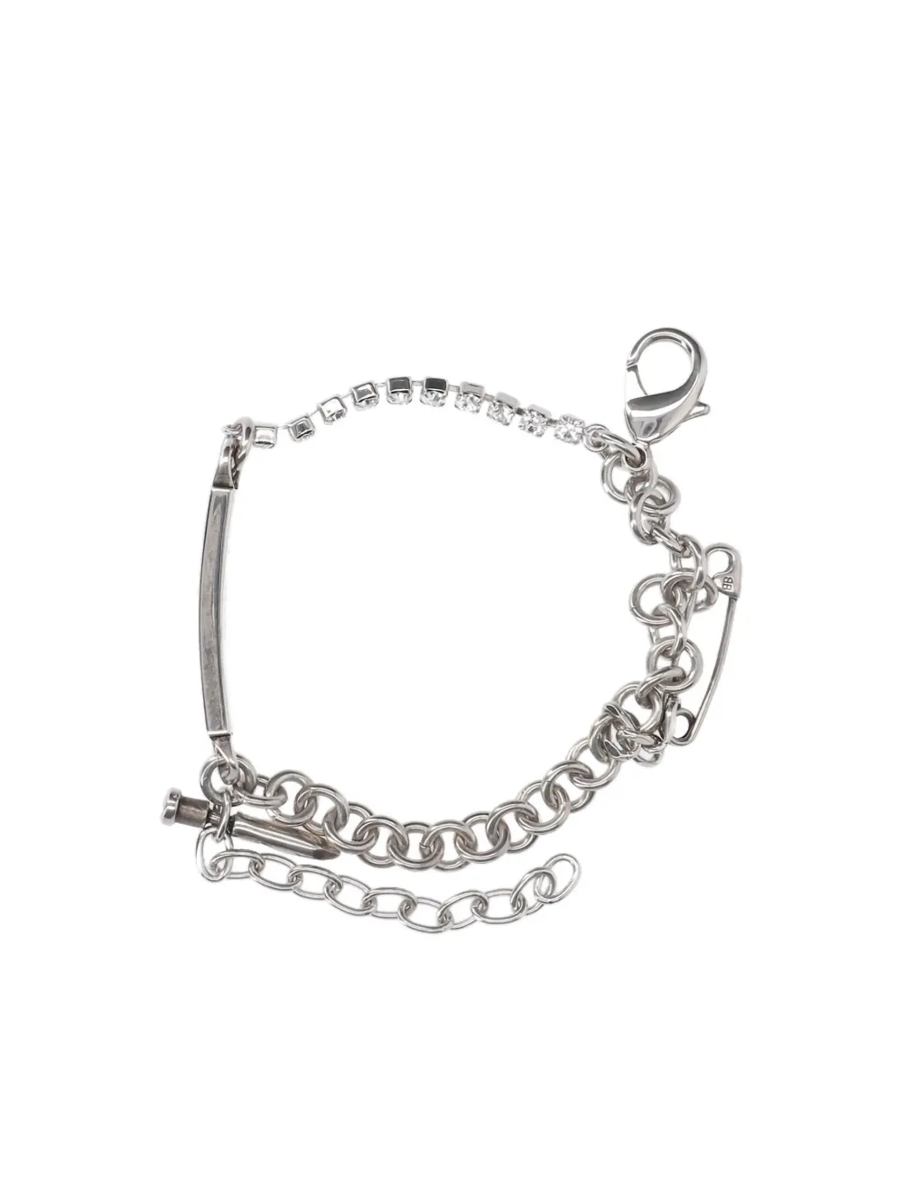 DIY plaque chain bracelet