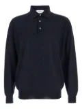 Lardini virgin wool polo shirt - Blue