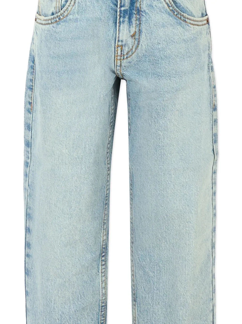 Levi's Kids straight-leg jeans Blauw