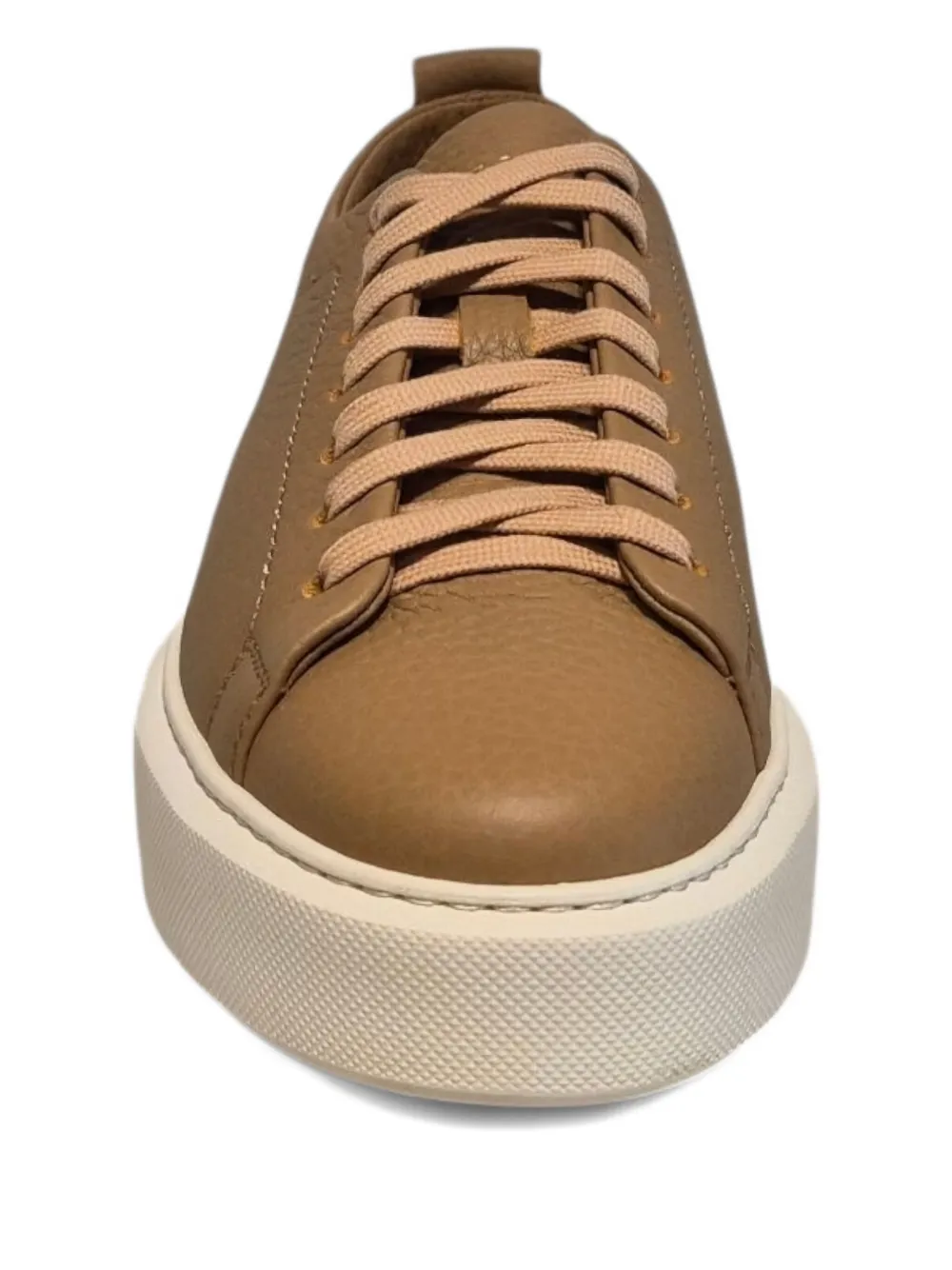 Henderson Baracco leather platform sneakers Brown