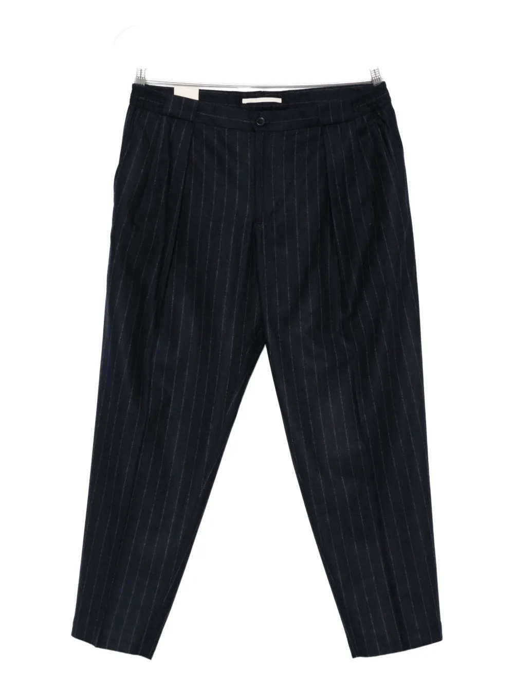 Briglia 1949 pinstripe pleated trousers Blauw