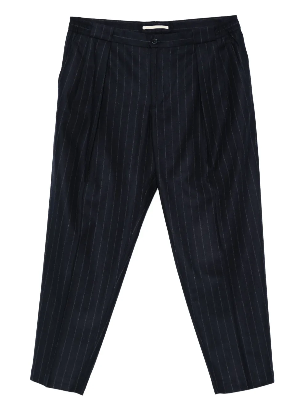 Briglia 1949 pinstripe pleated trousers Blauw