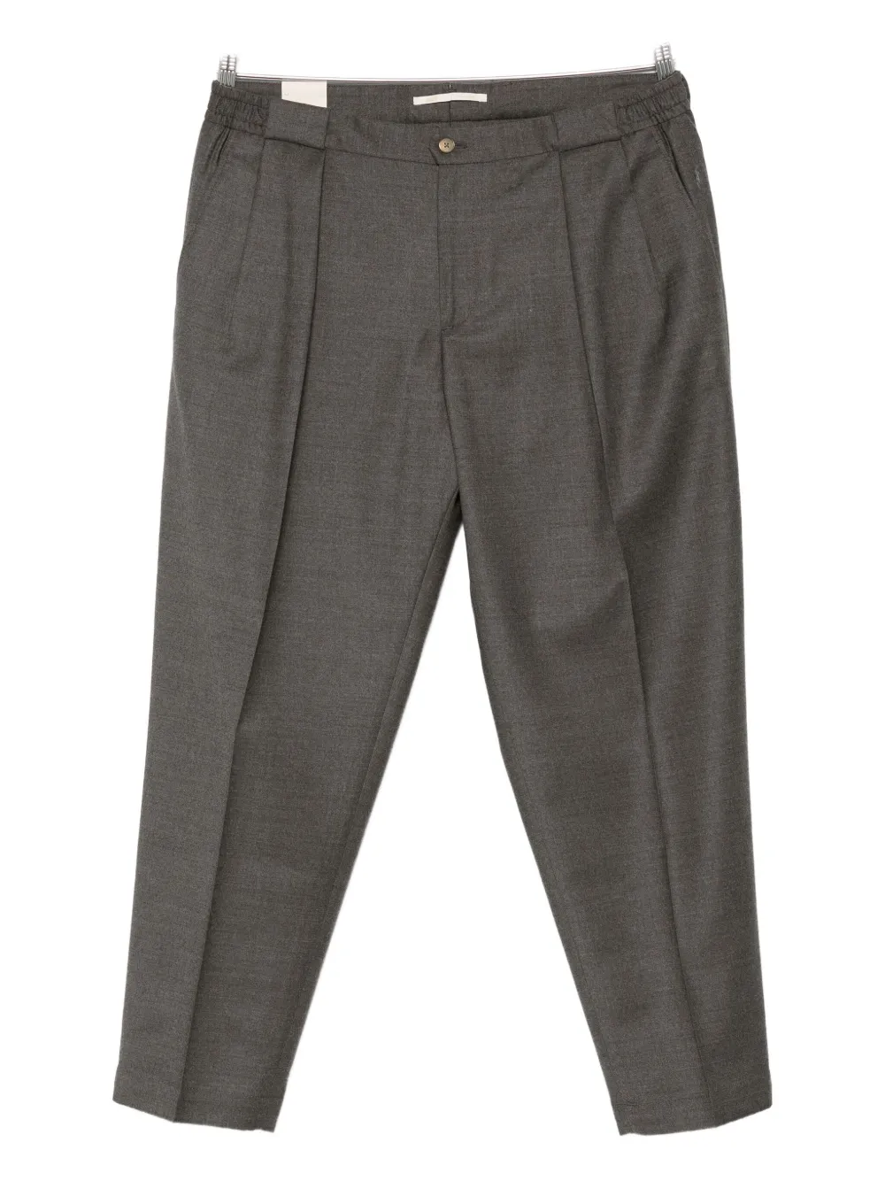 Briglia 1949 Pleated Drawstring Trousers In Gray