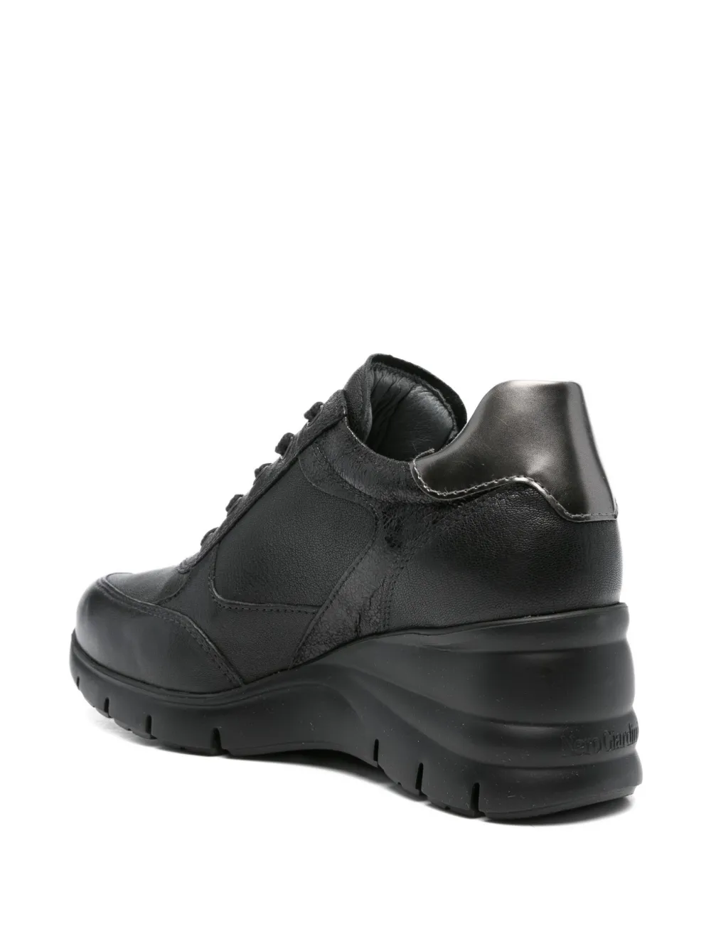 NERO GIARDINI zip-detail sneakers Black