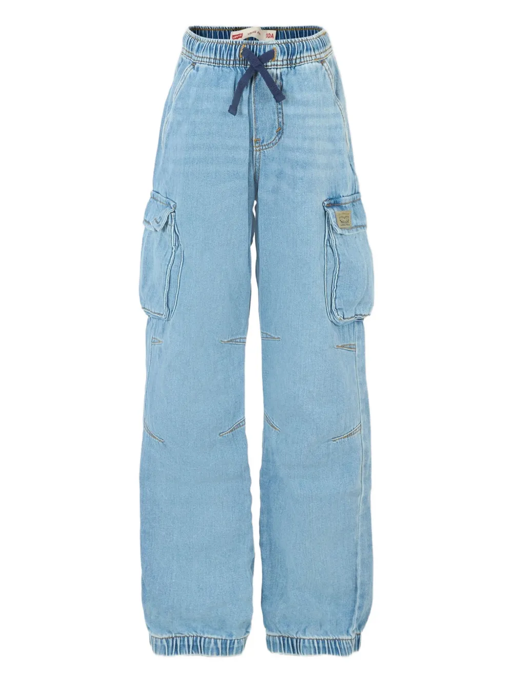 Levi's Kids' Cargo-pockets Jeans In Blue