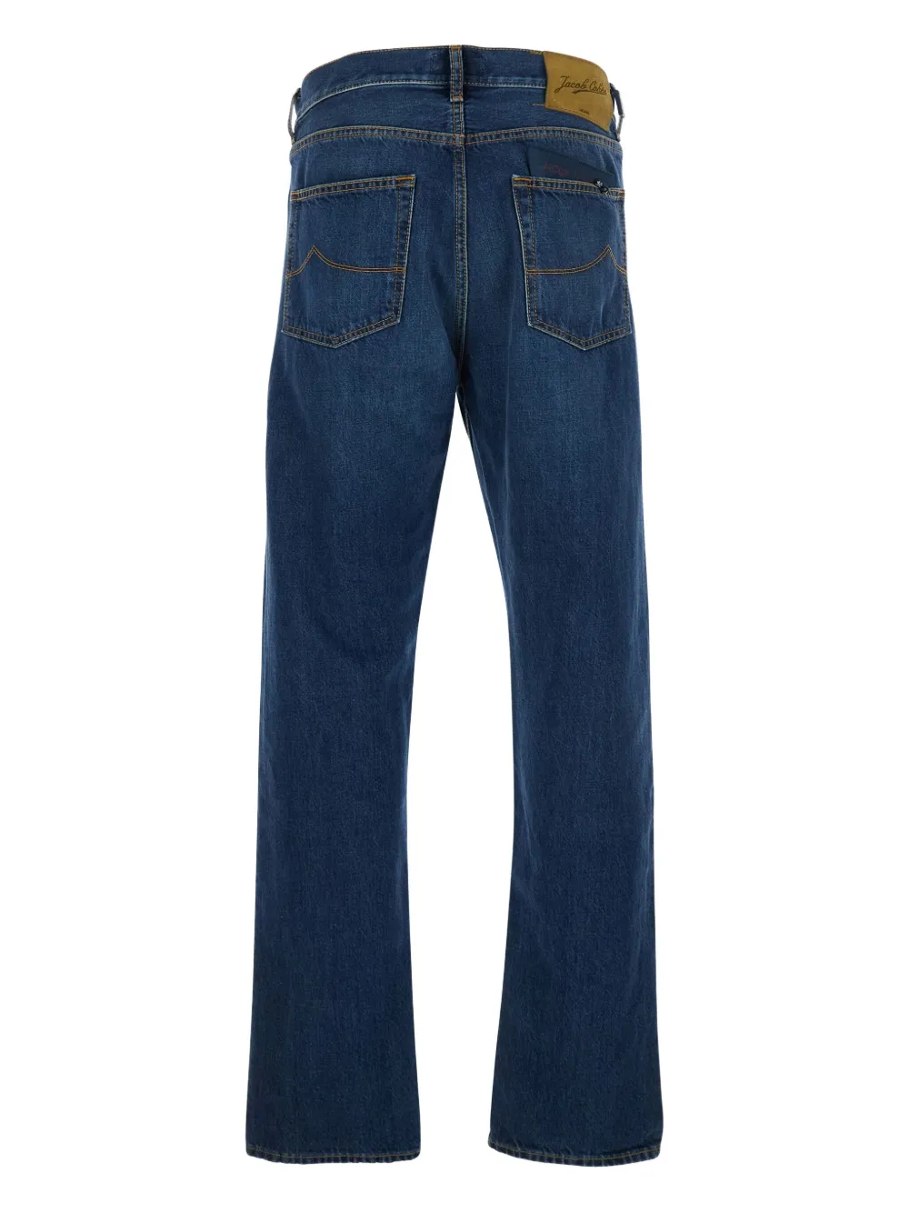 Jacob Cohën Sean embroidered-pocket jeans - Blauw