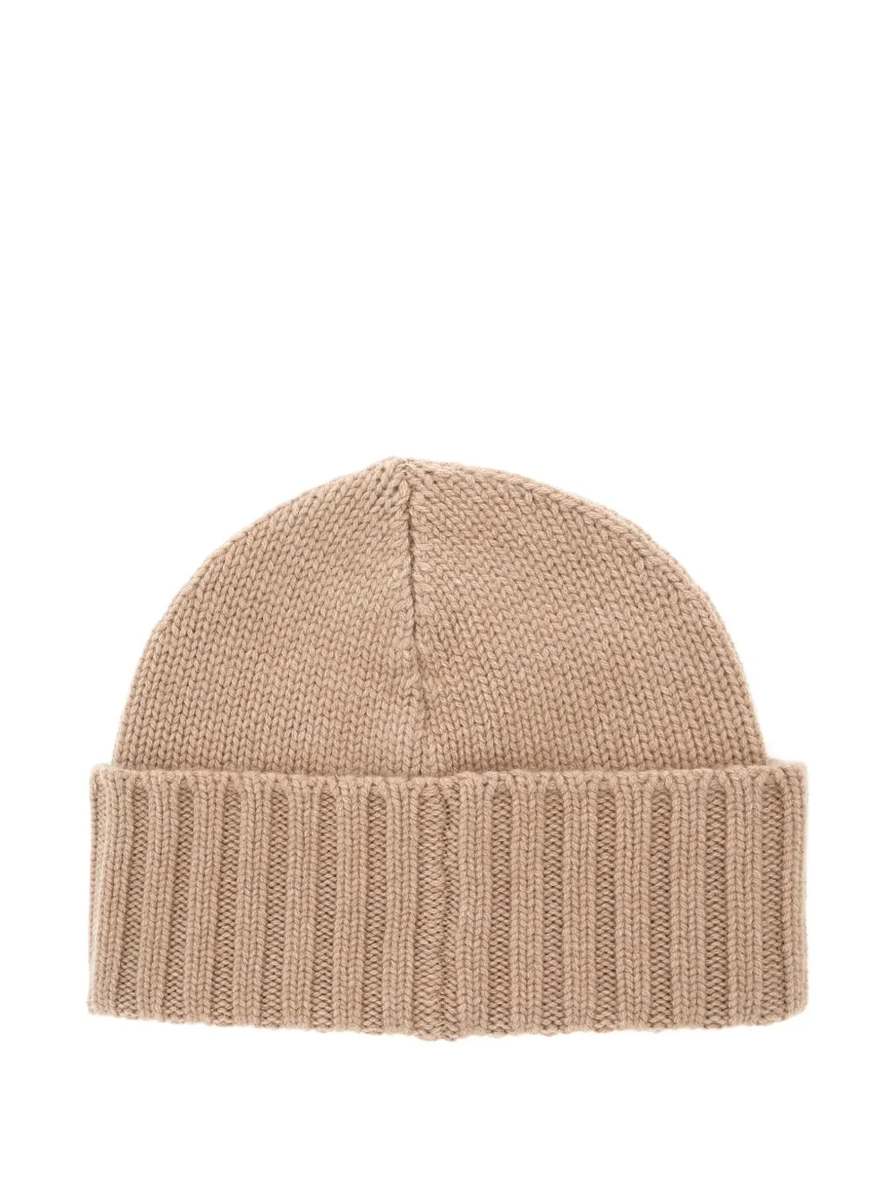 Kangra cashmere ribbed beanie - Bruin