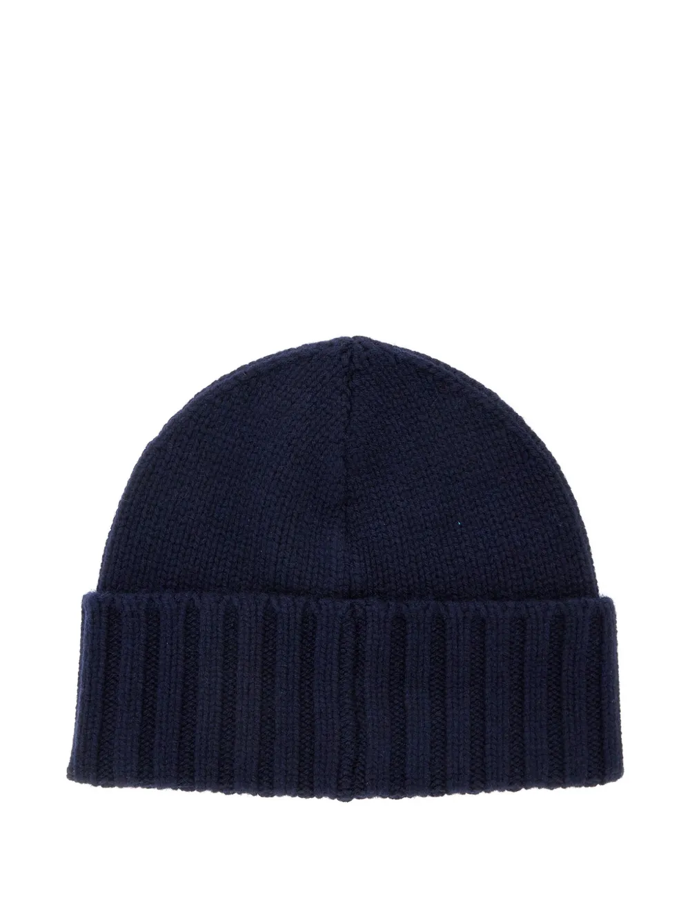 Kangra cashmere ribbed beanie - Blauw