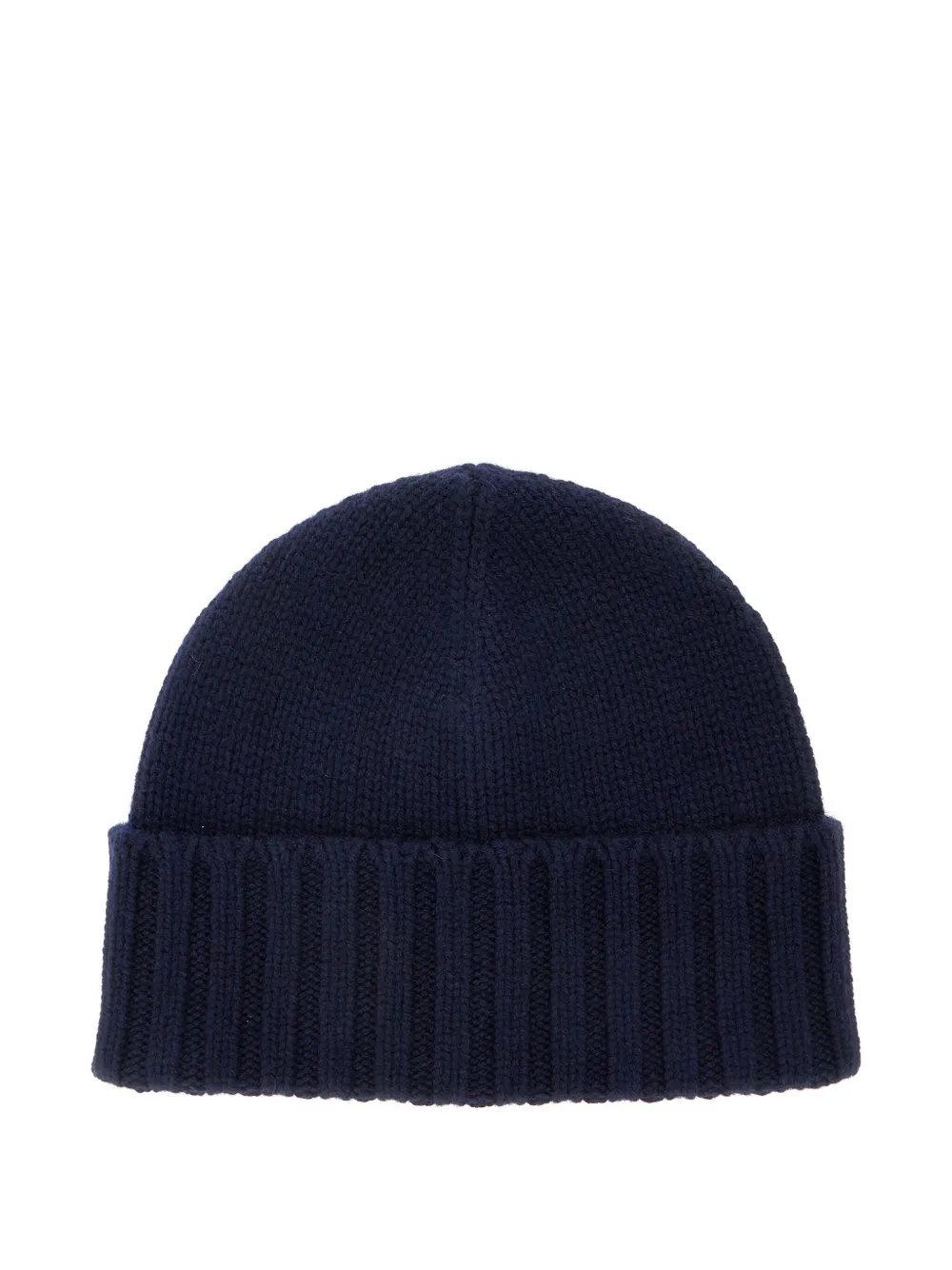 cashmere ribbed beanie