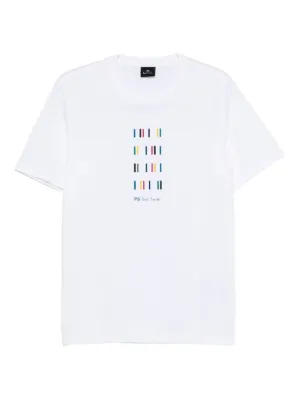 【VIP価格】PS PAUL SMITH ストライプコットンTシャツ Paul Smith｜
