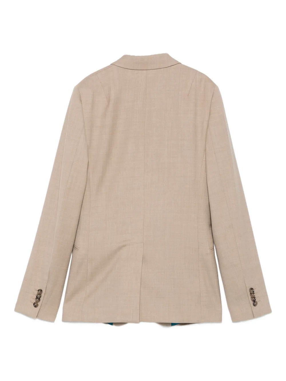 Paul Smith Two-button Wool Jacket In Nude