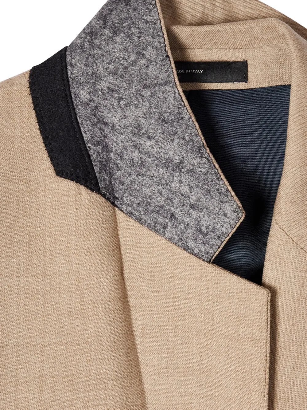 Paul Smith Wollen jack met twee knopen Beige