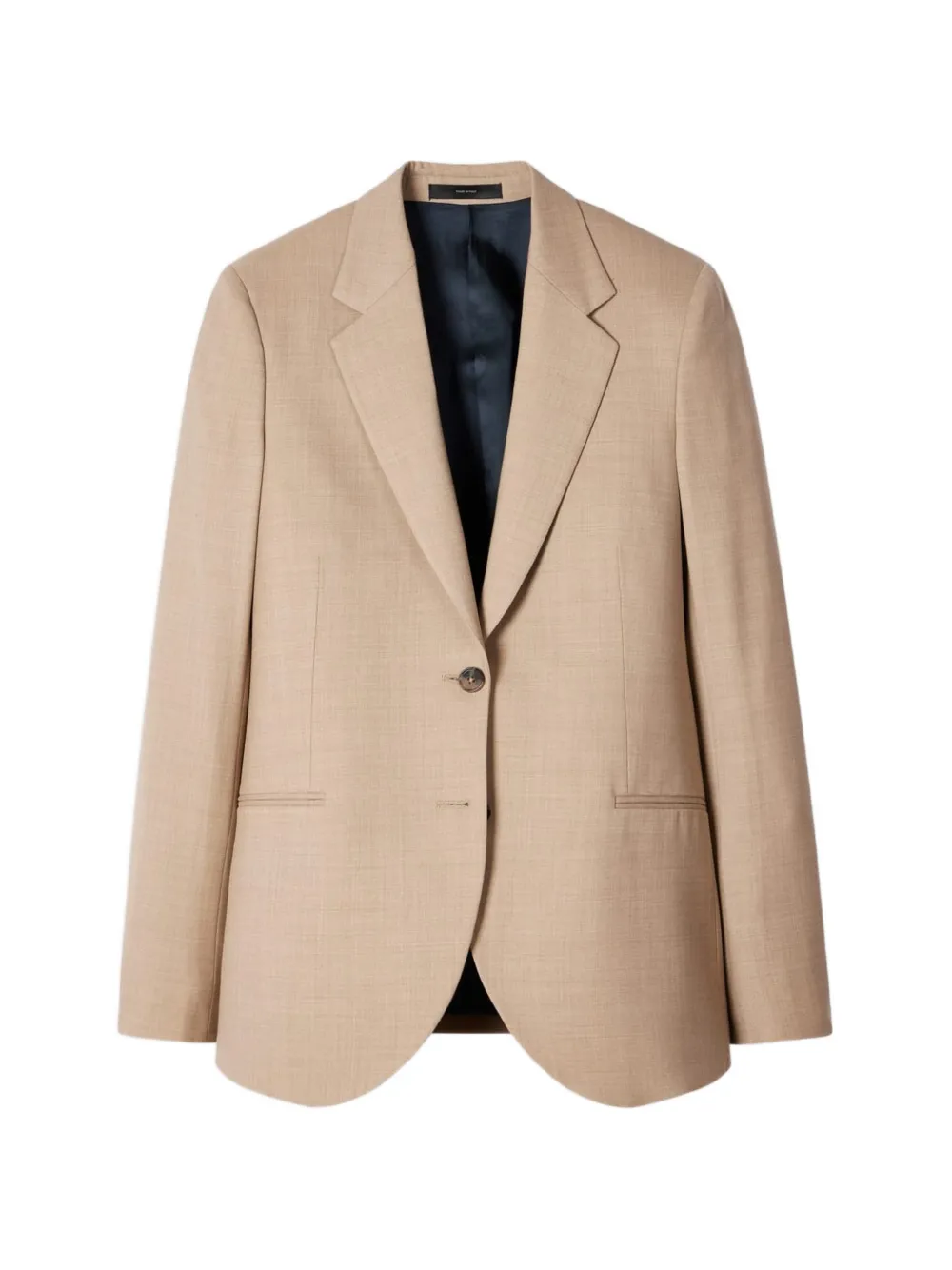 Paul Smith Wollen jack met twee knopen Beige