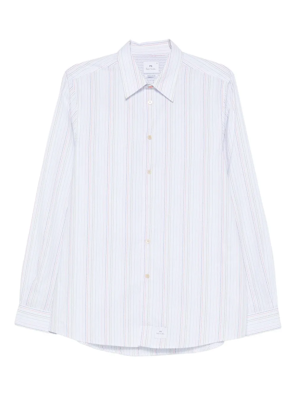 PS Paul Smith multicoloured stripe shirt Wit