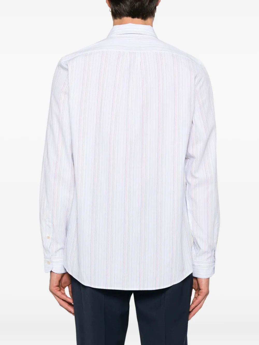 PS Paul Smith multicoloured stripe shirt Wit