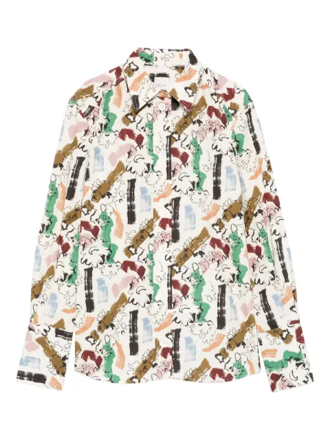 Paul Smith アブストラクトパターン シャツ