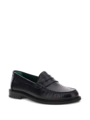 Corneliani レザーローファー | ブルー | FARFETCH JP