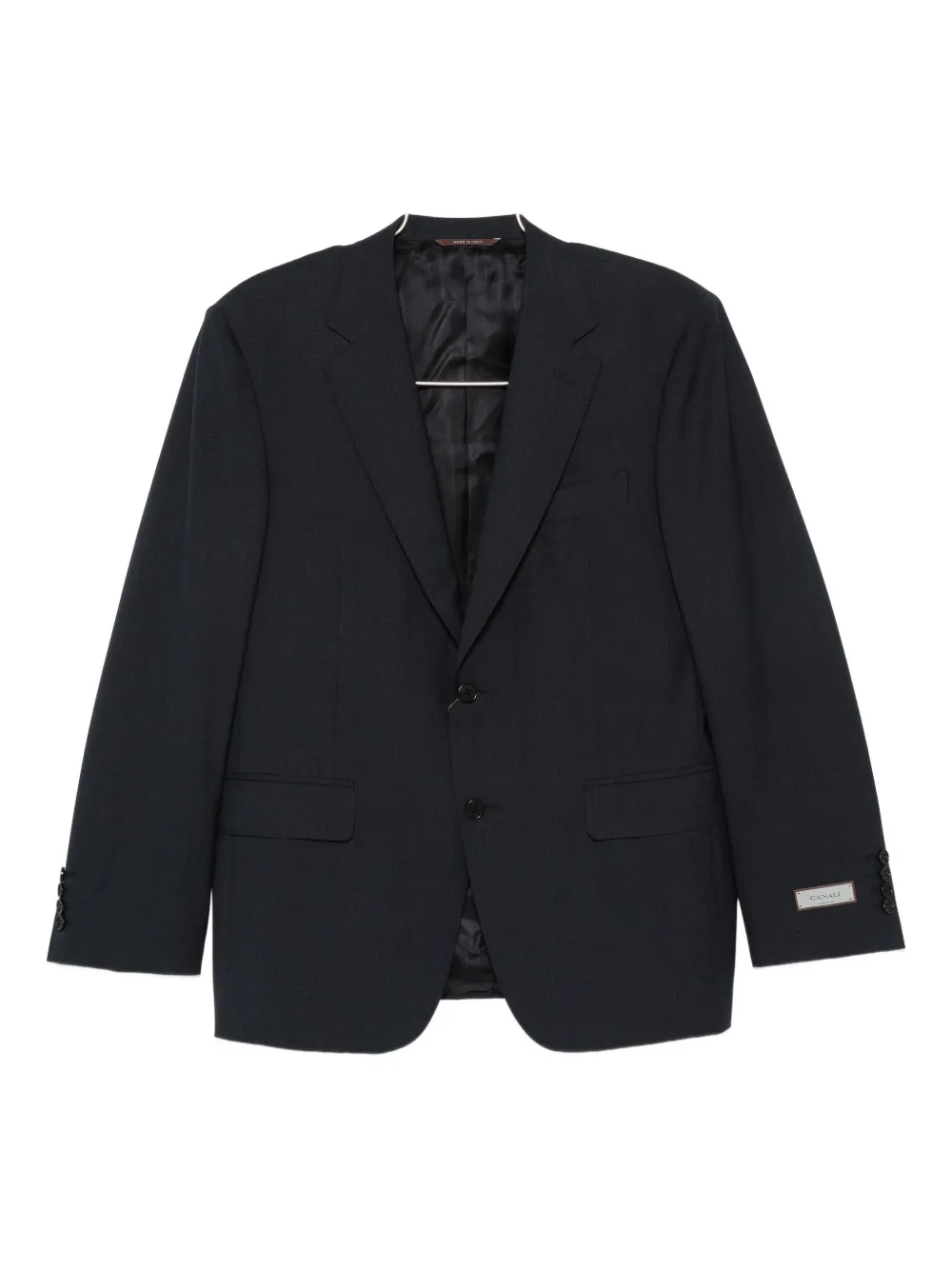 Canali wool suit Blauw