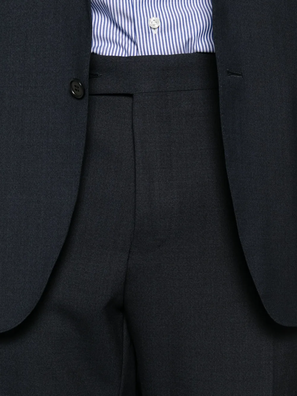 Canali wool suit Blauw