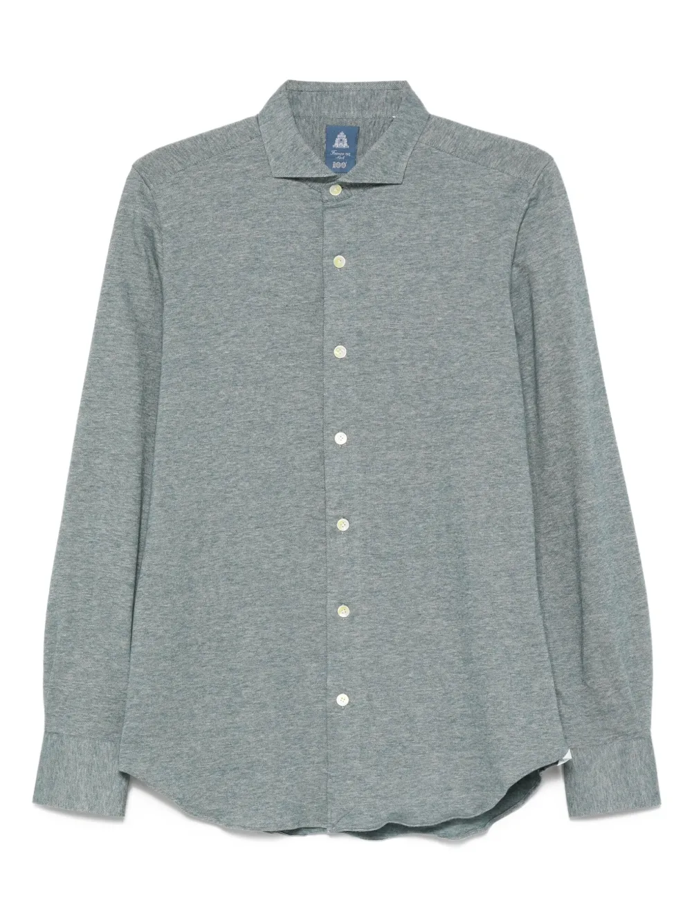 Finamore 1925 Napoli Button-up overhemd Blauw