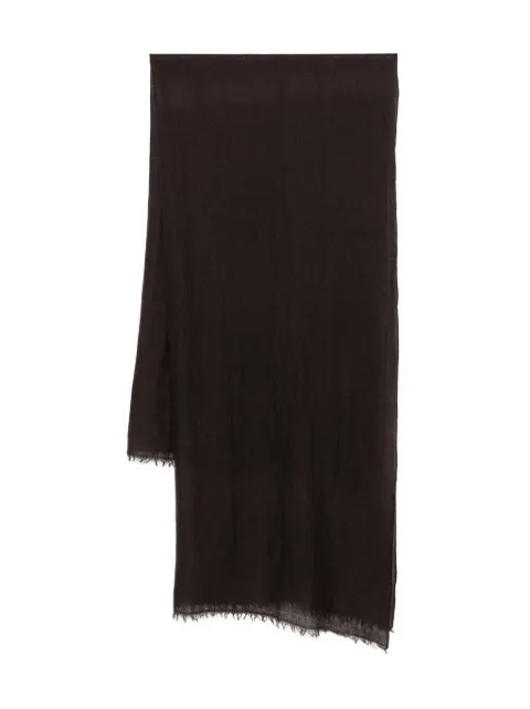GAYNOR BONGARD frayed-edge cashmere scarf