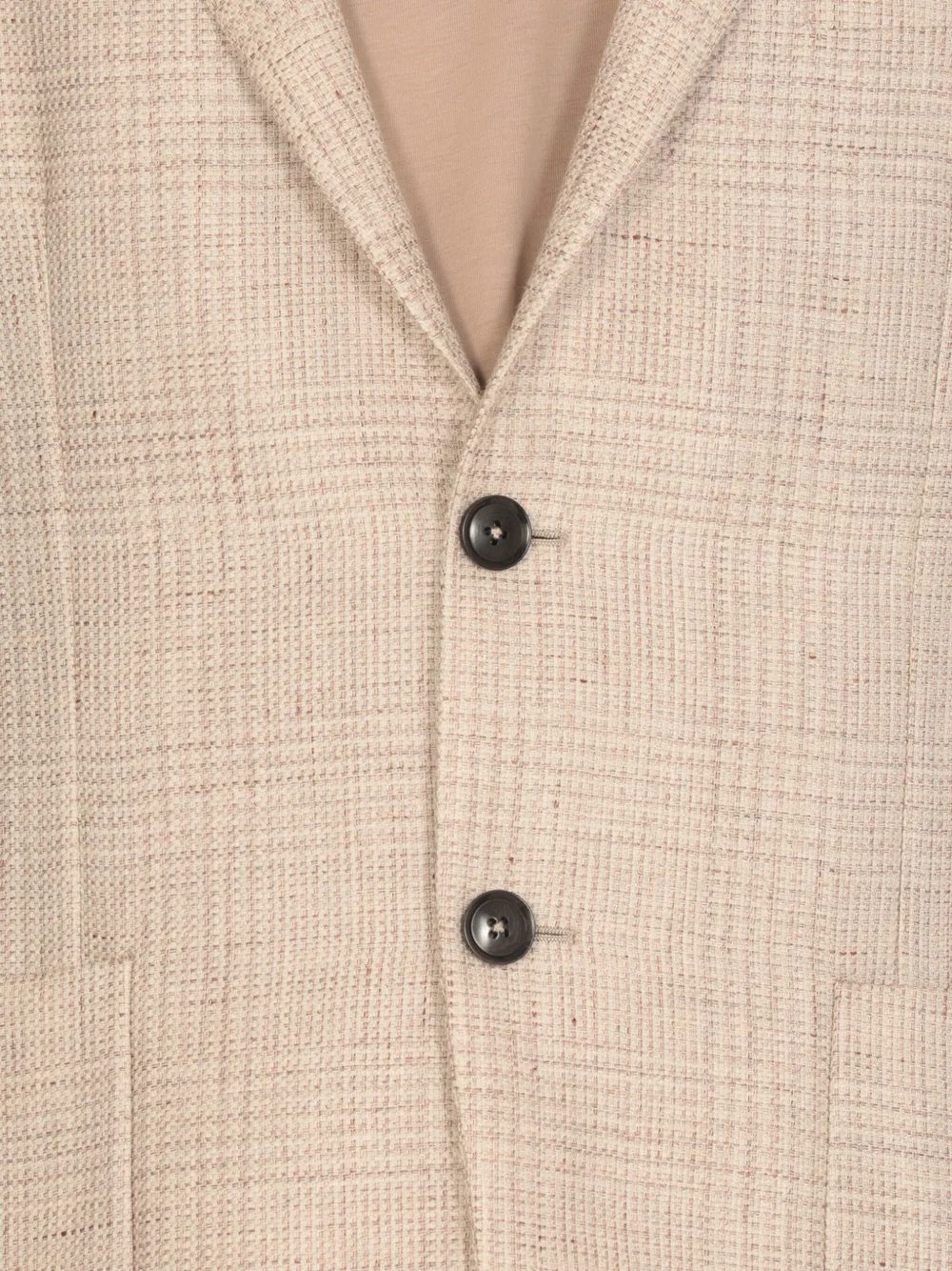 Zegna checked blazer Beige