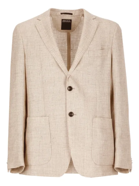 Zegna blazer à carreaux