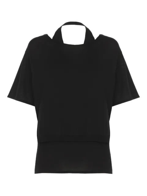 Kangra playera con moño en el cuello