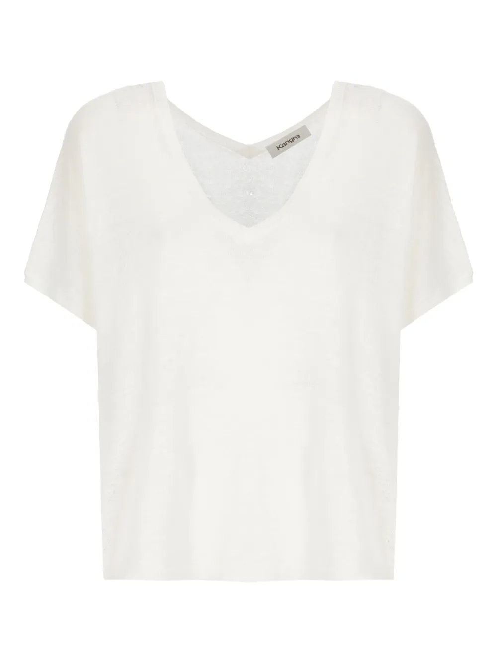v-neck short-sleeve T-shirt